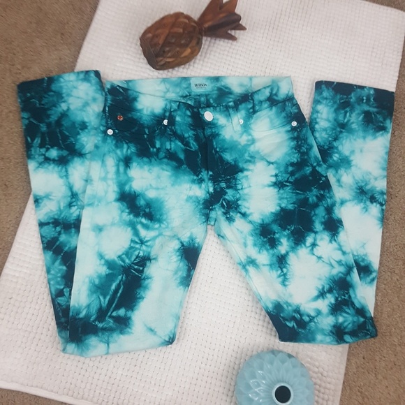 Hudson Jeans Denim - Hudson NWOT Teal Tilda 25 Straight Midrise